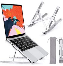 Laptop Holder Riser Computer Stand, Adjustable Aluminum Foldable Portable Notebook Stand